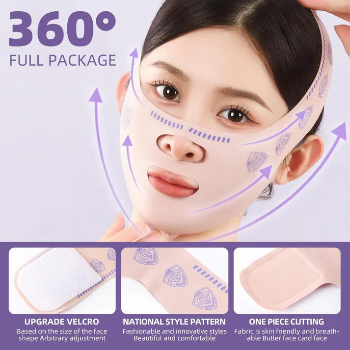 V-Line Face Lifting Tape – Instant Chin & Jawline Lift